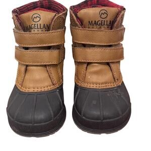 Magellan Toddler Boy's Outdoors Duck Boots Rain Winter Boot Sz 8